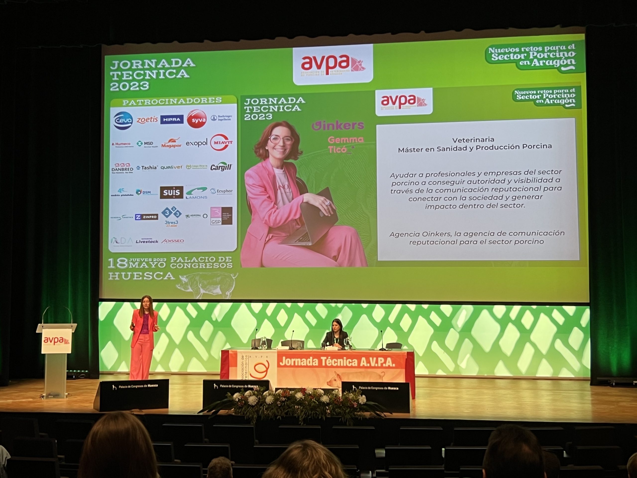 Gemma Ticó abrió la Jornada Técnica AVPA 2023 con una ponencia titulada “Comuniquemos juntos para mejorar nuestra reputación”.